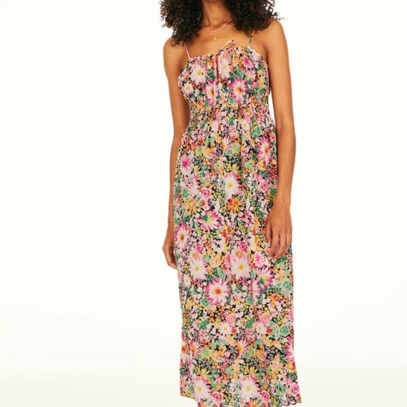 NWT Floral Sleeveless Floral Dress - Picture 2 of 6